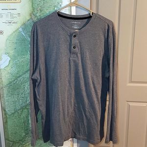Croft & Barrow Men's Long Sleeve Henley Tee